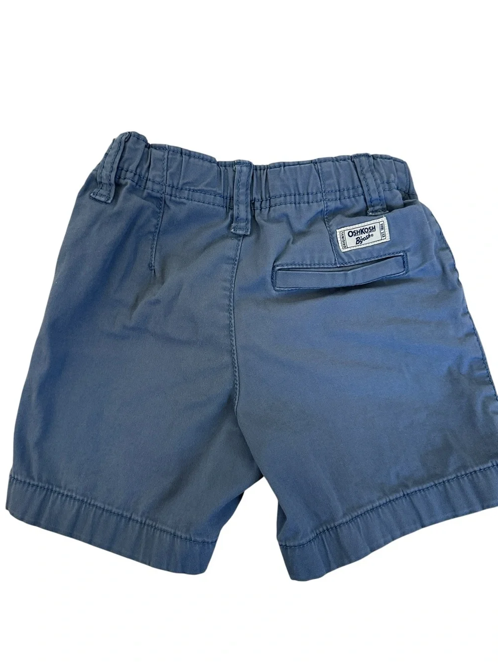 OshKosh B'gosh Navy & Light Blue Boys' Pull-On Shorts 2-Pack